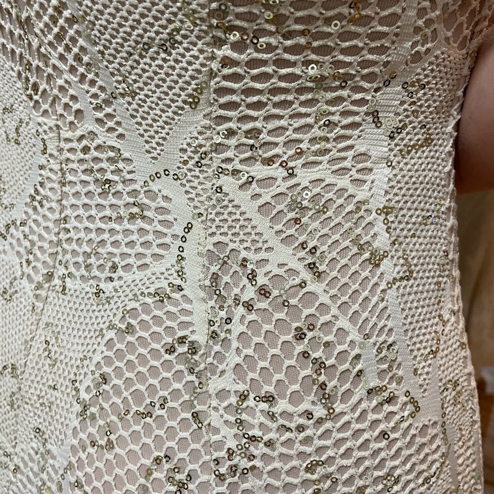 White lace maxi dress - Picture 3 of 3